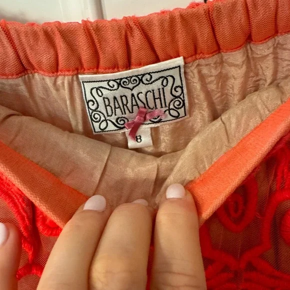 Anthropologie Baraschi embroidered skirt - Picture 4 of 9